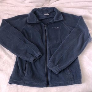 Columbia Fleece Zip Up Jacket (Size M)